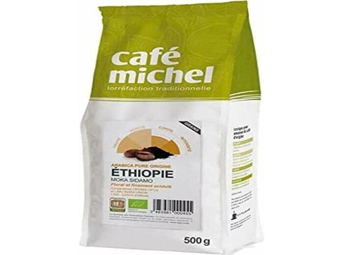 Cafe Ethiopie grains 500g Cafe Michel