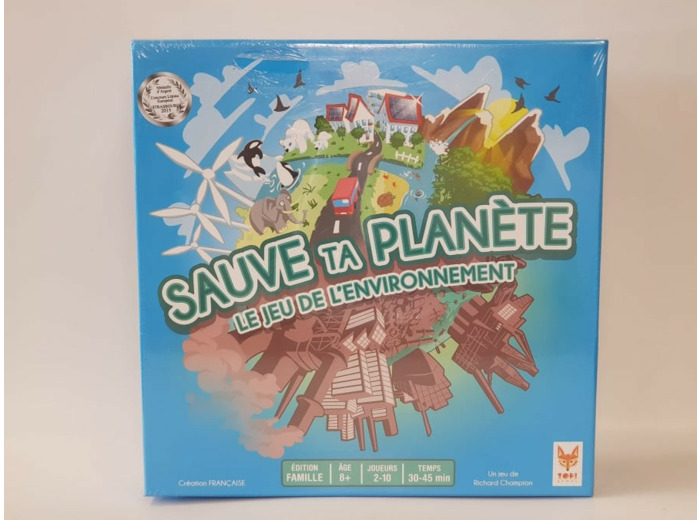 SAUVE TA PLANETE LE JEU DE L'ENVIRONNEMENT de chez TOPI GAMES