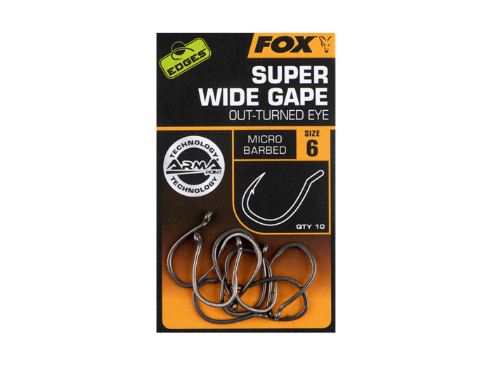 hook super wide gape out turned