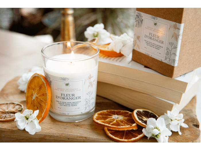 Bougie "Fleur d'oranger"