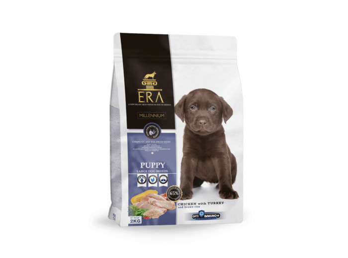 ERA Millennium, Poulet & Dinde pour chiot (grande race) - 12KG