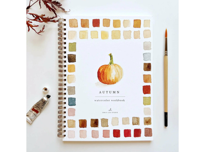 Cahier d’aquarelle - Automne - Emily Lex Studio