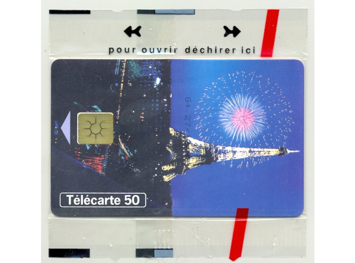 TELECARTE NSB 50 UNITE 12/99 PARIS TOUR EIFFEL 2000 F1033
