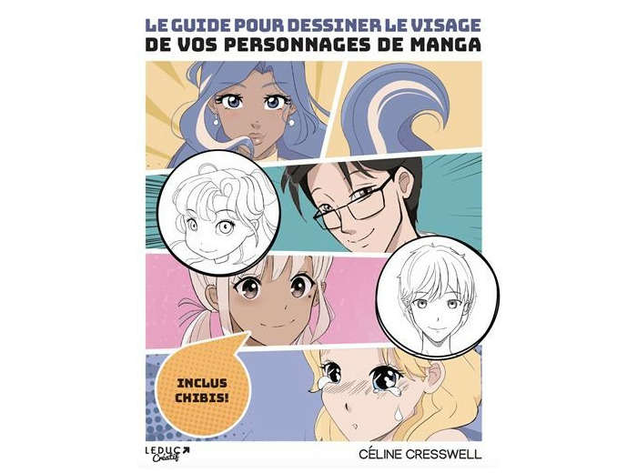 Le guide pour dessiner le visage de vos personnages de manga