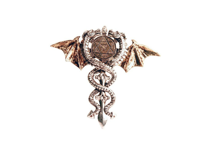 Pendentif "Forbidden" Amulette du Dragon Sacré