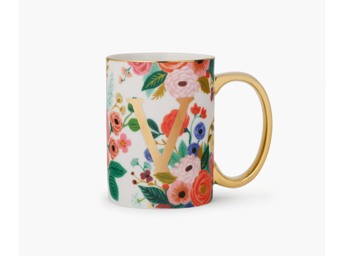 Mug Garden Party Lettres V - Rifle Paper Co