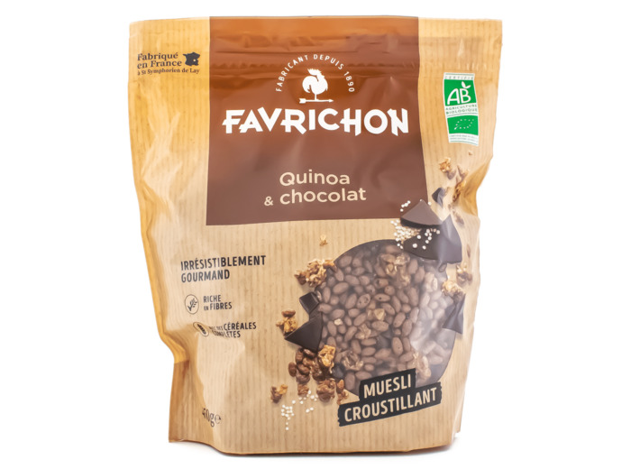 Céréales Müesli Quinoa Chocolat Bio 450g