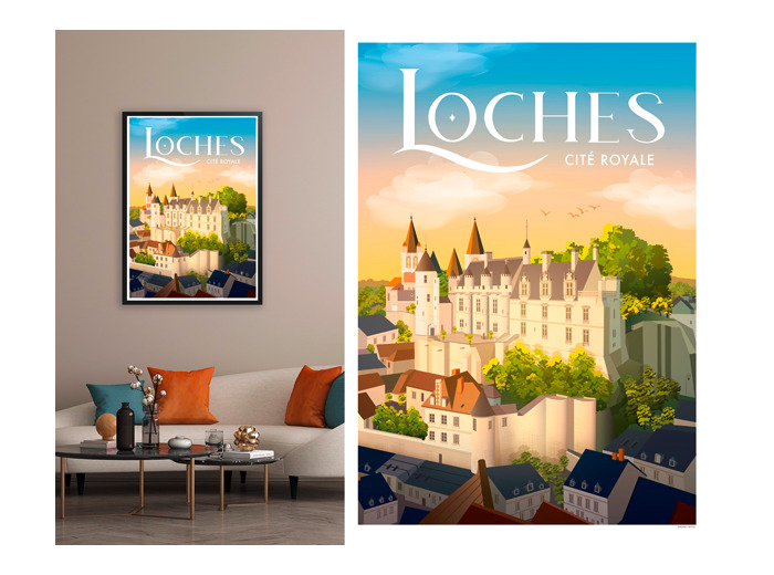 LOCHES - POSTERS