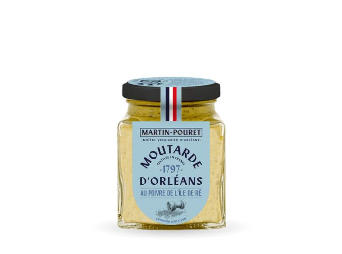 Moutarde d'Orléans Poivre de l’Île de Ré