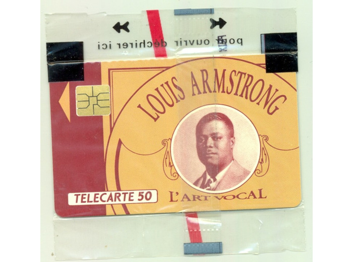 TELECARTE NSB 50 UNITE 10/91 LOUIS ARMSTRONG F229