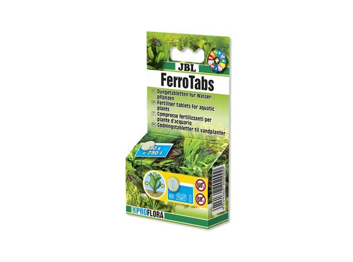 Fertilisant FerroTabs pour plantes d'aquarium - x30