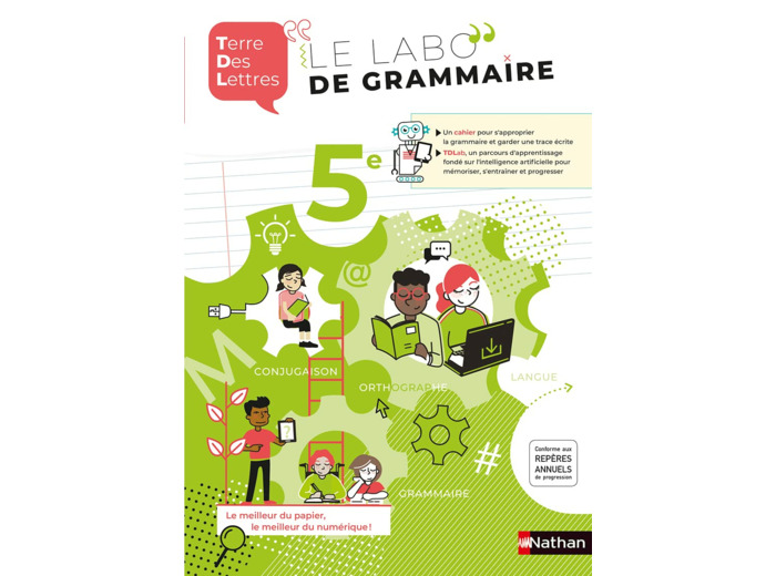 TERRE DES LETTRES 5EME - CAHIER DE FRANCAIS - 2020