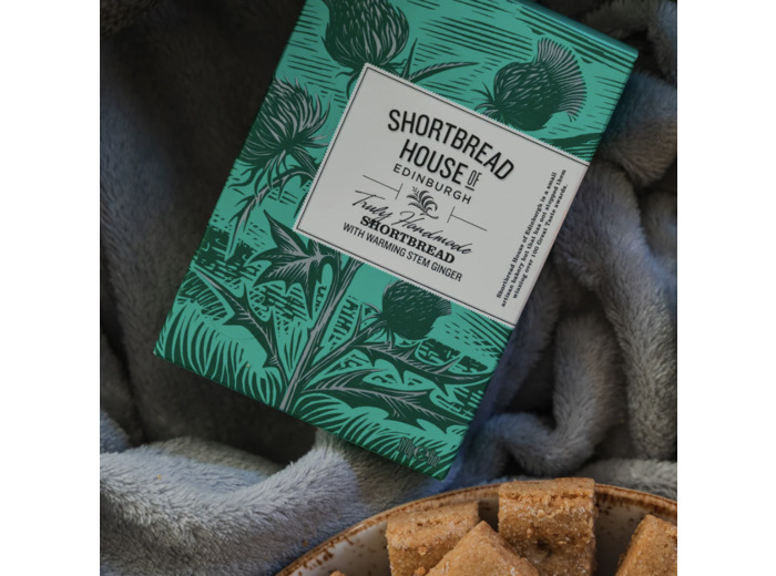 Shortbreads d'Edinburgh au gingembre