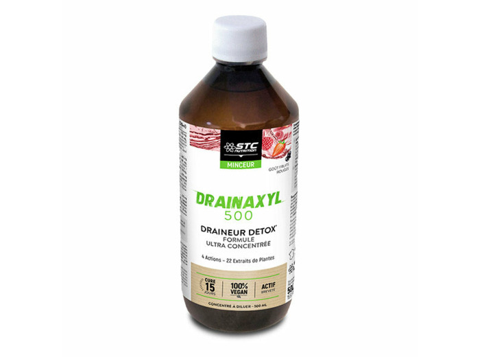 Drainaxyl 500 fruits rouge draineur detox-500ml-STC