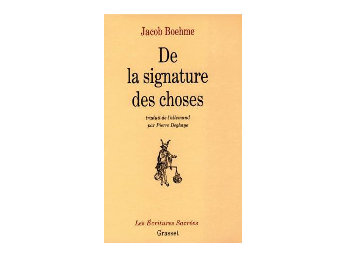 De la signature des choses