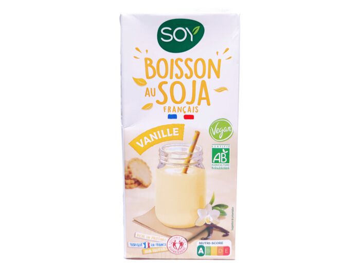 Boisson de Soja  Arôme Vanille Bio 1L