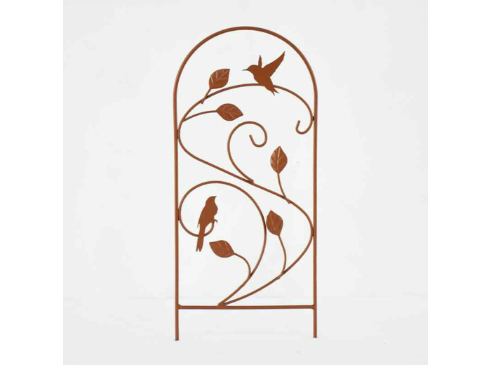 Petit treillage déco oiseaux 15x1x38cm