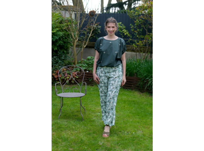 Pantalon en viscose Jolie Julie