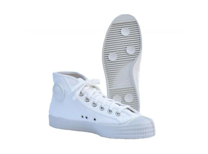 Chaussures vintage KOZAK 72 : sneakers rétro en toile pour style militaire chic