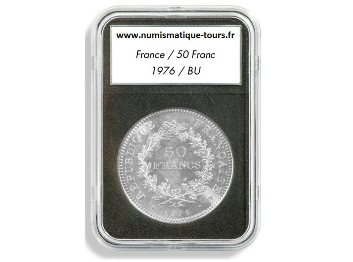 Capsules EVERSLAB pour pièces de monnaie de diamètre intérieur 40 mm 342047