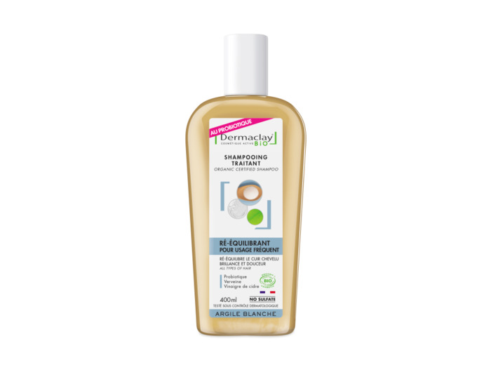 Shampooing probiotique ré-équilibrant-250ml-Dermaclay