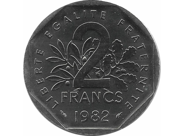FRANCE 2 FRANCS ROTY 1982 FDC