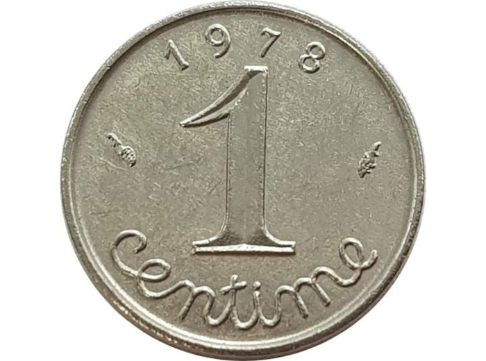FRANCE 1 CENTIME EPI 1978 SUP (G91)