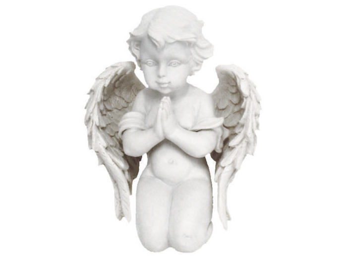 Statue en Résine 8cm - ANGE PRIANT