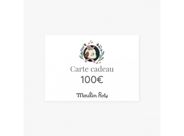 Carte cadeau 100 euros