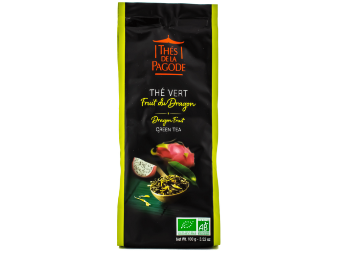 Thé Vert Fruit du Dragon 100g Bio