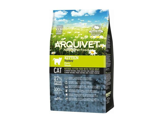 Croquettes Arquivet pour chaton à la dinde - 1.5KG