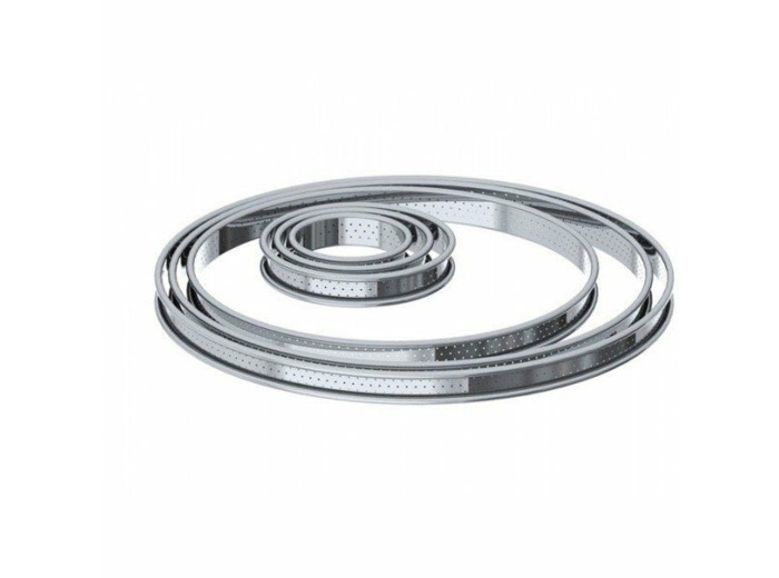 CERCLE A TARTE PERFOREE 28CM HAUTEUR 2CM