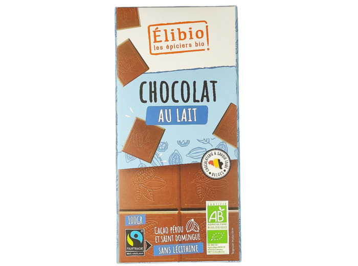 Chocolat au Lait Bio 100g