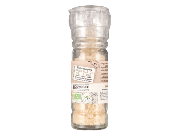 Cristaux de Sel Rose 90g Bio