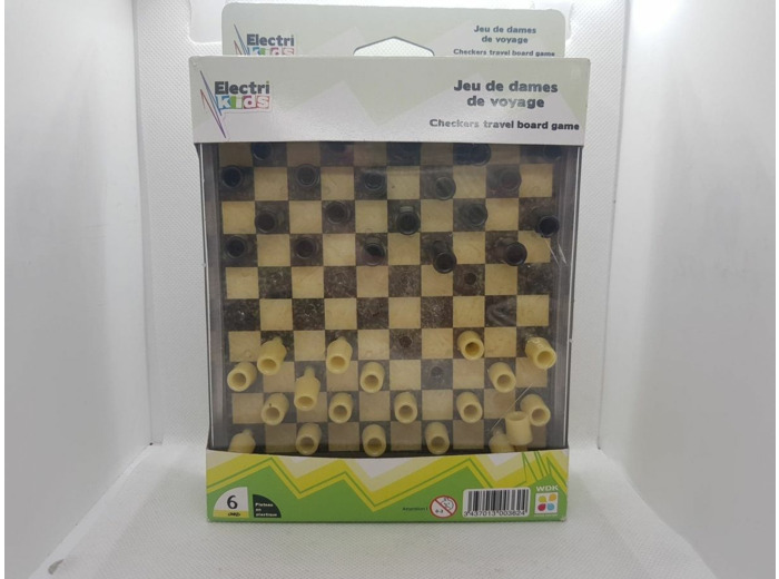 JEU DE DAMES DE VOYAGE