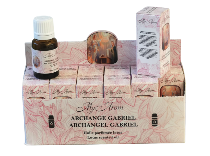 Flacon d'Huile Parfumée 10ml Archange Gabriel/Lotus