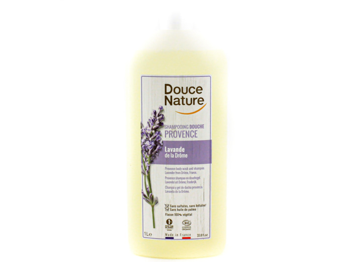Shampooing Douche à la Lavande de la Drôme Bio 1L
