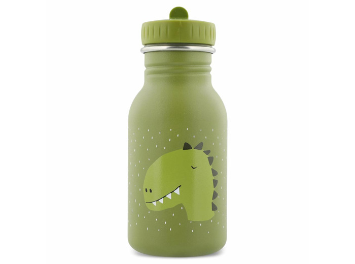 Petite Gourde Trixie Acier Inoxydable – Mr Dino (350 ml) pour Enfants