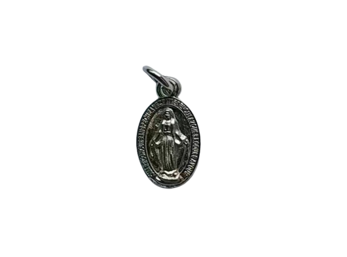Médaille 11mm en Métal Argenté - MIRACULEUSE
