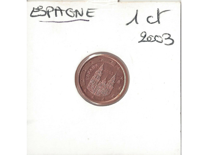 Espagne 2003 1 CENTIME SUP