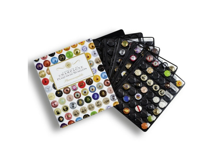 CLASSEUR MUSELET CAPSULES DE CHAMPAGNE pour 210 Capsules 313304