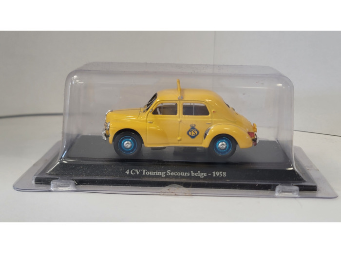 RENAULT 4 CV TOURING SECOURS BELGE 1958 1/43