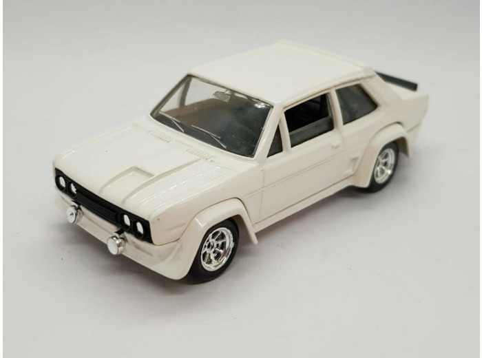 FIAT 131 RALLYE BLANCHE SOLIDO 1/43 BOITE D'ORIGINE