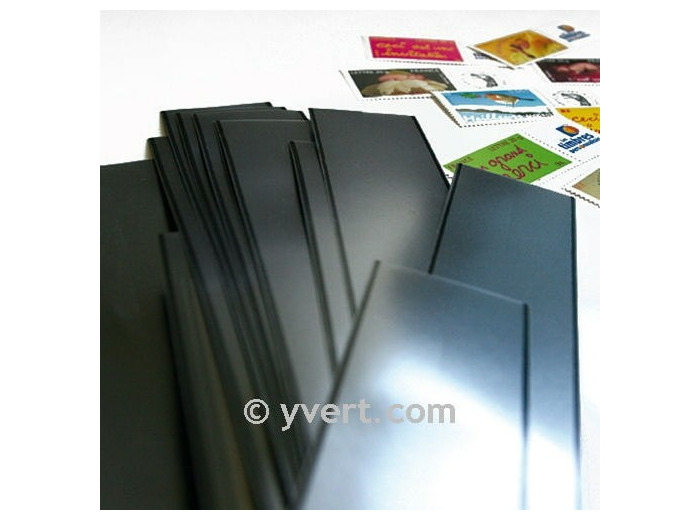 BANDES DOUBLE SOUDURE 30 x 210 MM Fond Noir (Yvert)