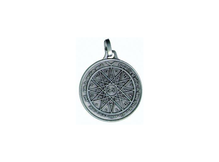 Pentacle de Mercure argenté