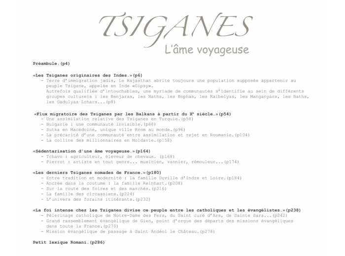 TSIGANES L'AME VOYAGEUSE