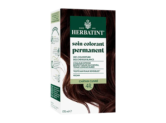 Coloration Chatain Cuivré-4R-170ml-Herbatint