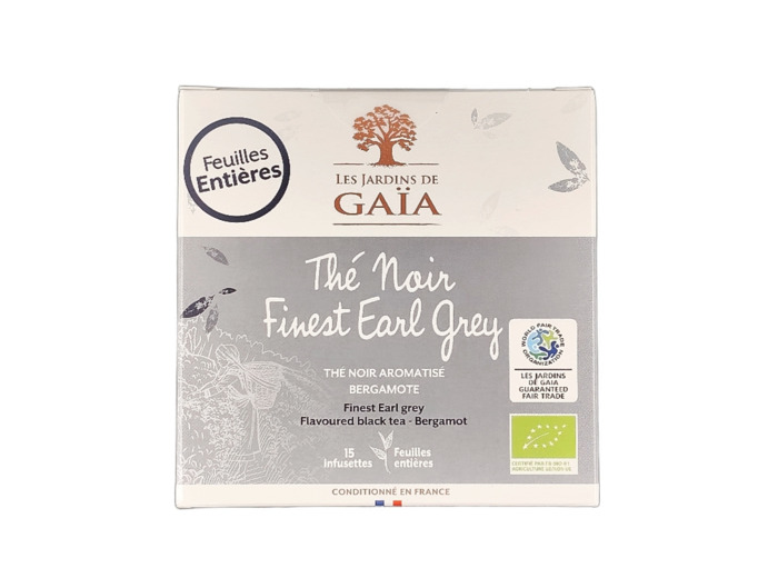 Thé Noir Finest Earl Grey 30g Bio
