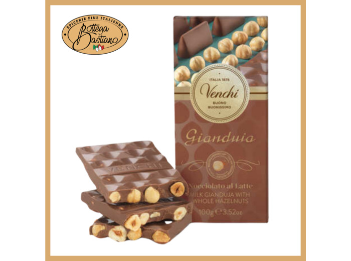 Tablette Gianduja Lait & Noisettes 100g