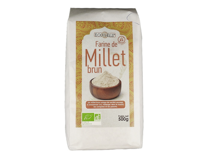 Farine de Millet Brun 500g Bio